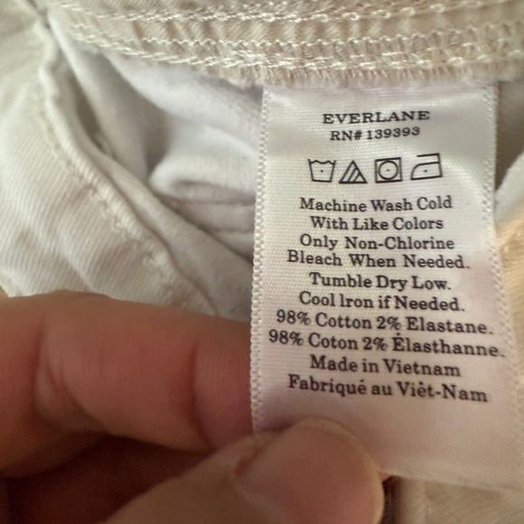 Everlane White Chino Pants 2 - Picture 3 of 7